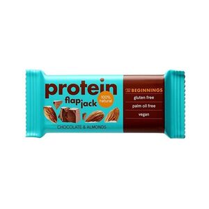 THE BEGINNINGS Flapjack proteinový čokoládový s mandlemi 60 g obraz