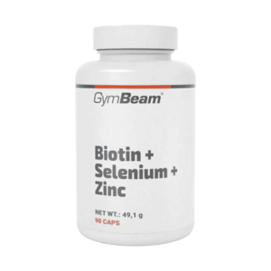 GYMBEAM Biotin + selen + zinek 90 tobolek obraz