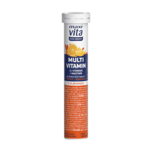 MAXI VITA Multivitamin + rakytník 20 šumivých tablet obraz