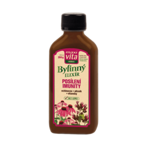 MAXI VITA Herbal Bylinný elixír Posílení imunity 200ml obraz