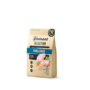 EMINENT Dog selection adult large breed pork&duck granule pro psy 2 kg obraz