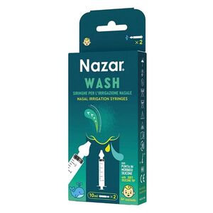 NAZAR Wash stříkačky na výplach nosu 10ml 2 kusy obraz