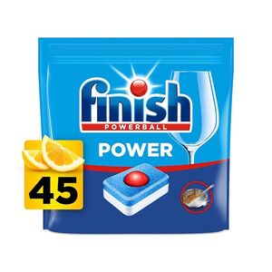 FINISH Power All in 1 tablety do myčky nádobí Lemon 45 ks obraz