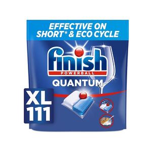 FINISH Quantum All in 1 kapsle do myčky nádobí Fresh 111 ks obraz
