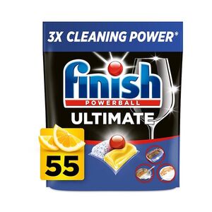 FINISH Ultimate All in 1 kapsle do myčky nádobí lemon 55 ks obraz