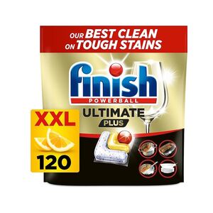 FINISH Ultimate Plus All in 1 kapsle do myčky nádobí Lemon 120 ks obraz