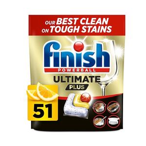 FINISH Ultimate Plus All in 1 kapsle do myčky nádobí Lemon 51 ks obraz