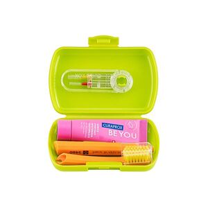 CURAPROX Travel set zelený obraz