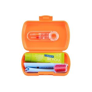 CURAPROX Travel set oranžový obraz