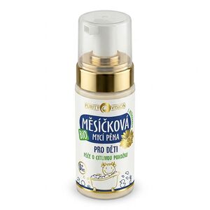 PURITY VISION Bio Měsíčková mycí pěna pro děti 90 ml obraz