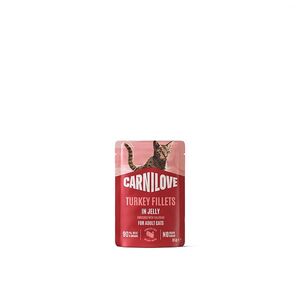 CARNILOVE Želé v kapsičce pro kočky krůta s kozlíkem 85 g obraz