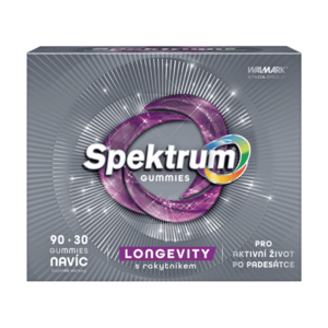 WALMARK Spektrum gummies LONGEVITY s rakytníkem 90 + 30 gummies NAVÍC obraz