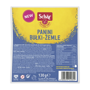 SCHÄR Housky panini kulaté bez lepku 130 g obraz