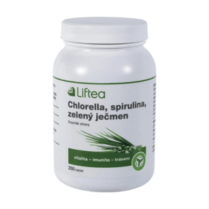 LIFTEA Chlorella, Spirulina, Zelený ječmen 250 tablet obraz