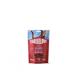 CARNILOVE Cat crunchy snack pro kočky losos s catnipem 50 g obraz