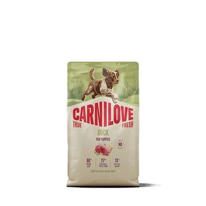 CARNILOVE True fresh dog granule s kachním pro štěňata 4 kg obraz