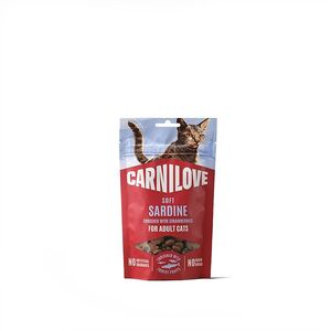 CARNILOVE Soft snack Buffallo pamlsek pro kočky sardinky a jahoda 50 g obraz