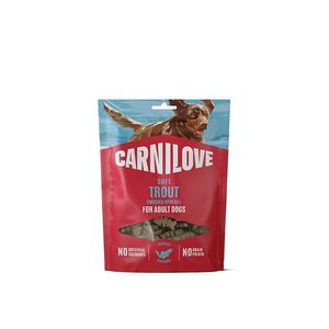 CARNILOVE Dog soft snack pamlsek pro psy pstruh s koprem 200 g obraz