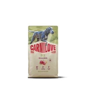 CARNILOVE True fresh dog granule s kachním pro velká plemena psů 4 kg obraz