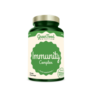 GREENFOOD NUTRITION Immunity complex 90 kapslí obraz