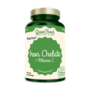 GREENFOOD NUTRITION Chelát železa 90 kapslí obraz