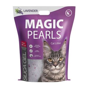 MAGIC CAT Kočkolit magic pearls lavender 16 litrů obraz