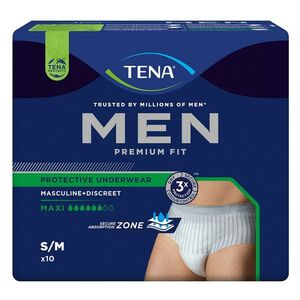 TENA Men protective underwear maxi S/M 10 kusů obraz