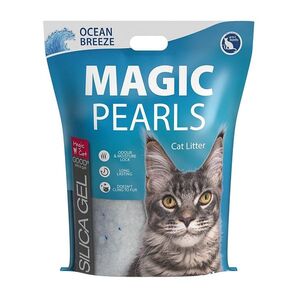 MAGIC CAT Kočkolit magic pearls ocean breeze 16 litrů obraz