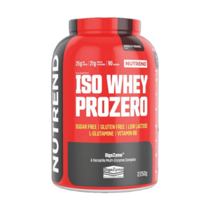 NUTREND Iso whey prozero čokoládové brownies 2250 g obraz