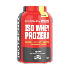 NUTREND Iso whey prozero pudinková vanilka 2250 g obraz