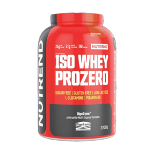 NUTREND Iso whey prozero slaný karamel 2250 g obraz