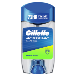 GILLETTE Clear gel power rush tuhý gel 70 ml obraz