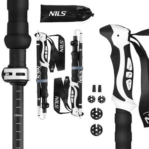 NILS Trekingové hole TK8603 černé obraz
