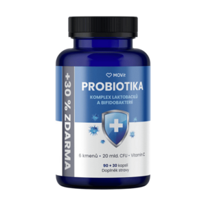 MOVIT ENERGY Probiotika 90 + 30 veganských kapslí obraz