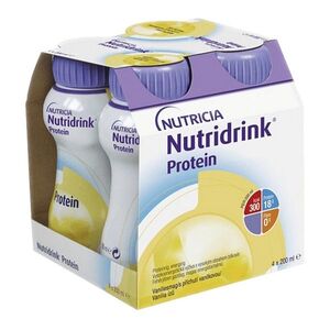 NUTRIDRINK Protein s příchutí vanilka 4 x 200 ml obraz