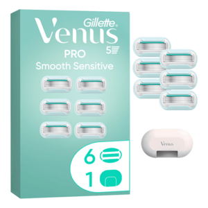 GILLETTE Venus Pro Smooth Sensitive Náhradní hlavice 6 kusů obraz