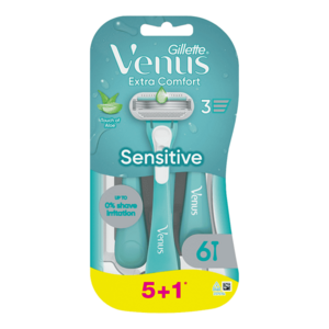 GILLETTE Venus Extra Sensitive Dámská pohotová holítka 6 kusů obraz