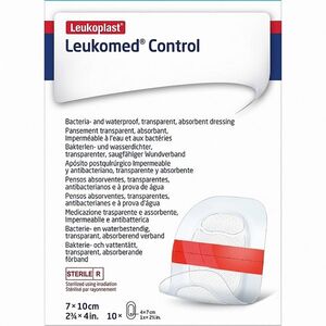 LEUKOMED Control absorpční krytí 7cm x 10cm 10 kusů obraz