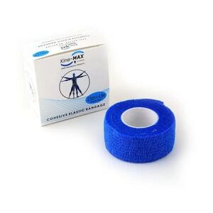 KINE-MAX Cohesive elastické samofixační 2, 5cm x 4, 5m modré obraz