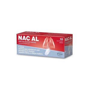 NAC AL 600 mg šumivé tablety 10 kusů obraz