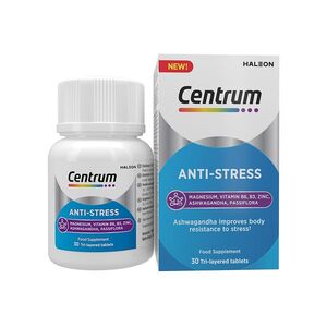 CENTRUM Anti-Stress Ashwagandha + magnézium 30 tablet obraz