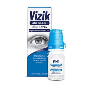 VIZIK Fast relief oční kapky 10 ml obraz
