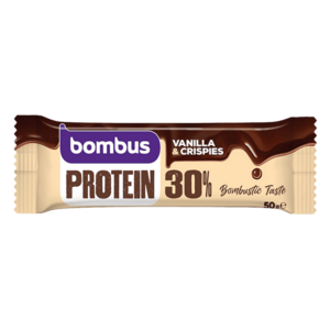 BOMBUS Protein 30% vanilka a křupinky 50 g obraz