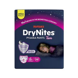 DRY NITES® Mega Natahovací kalhotky pro dívky od 13+ let 20 kusů obraz