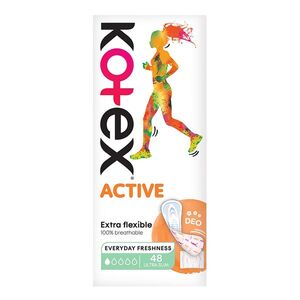 KOTEX Ultraslim active deo slipové vložky 48 ks obraz