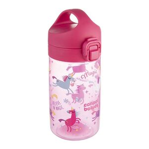 CANPOL BABIES Lahev pro děti junior růžová 400 ml obraz