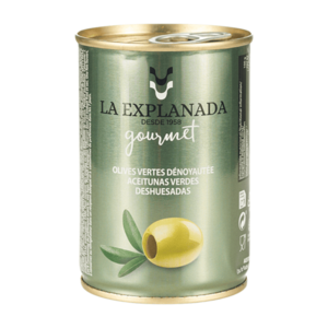 LA EXPLANADA Gourmet zelené olivy bez pecky 280 g obraz