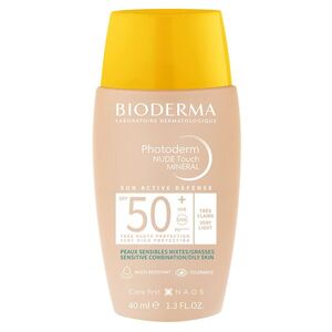 BIODERMA Photoderm Nude Touch Mineral velmi světlý SPF 50+ 40 ml obraz