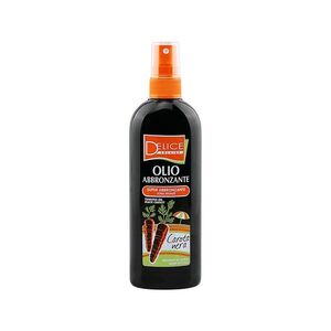DELICE SOLAIRE Black carrot tanning oil bronze opalovací olej 150 ml obraz