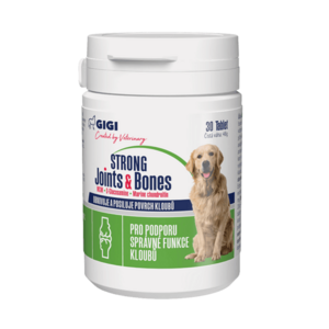 GIGI Strong joints&bones kloubní přípravek pro psy 30 tablet obraz